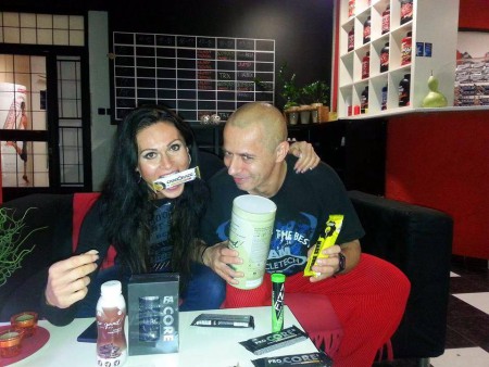 s Janou Slívovou po zisku užásného 3.místa na soutěží Arnold Classic Europe 2014 v kategorii bikini fitness kde měla 33 soupeřek v kategorii, a byl to vůbec první velký mezinárodní uspěch české bikini fitnessky!!! 